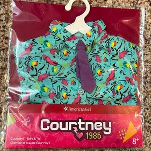 American Girl Courtney’s Shirt & Tie